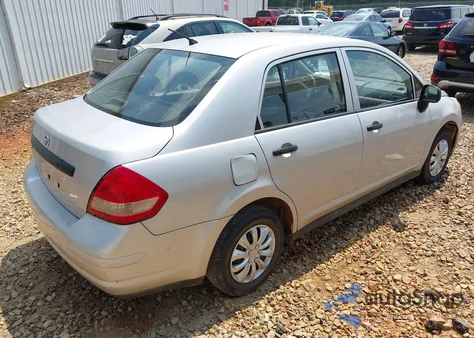 2011 Nissan Versa 1.6 из США, поврежденный, VIN 3N1CC1APXBL411159